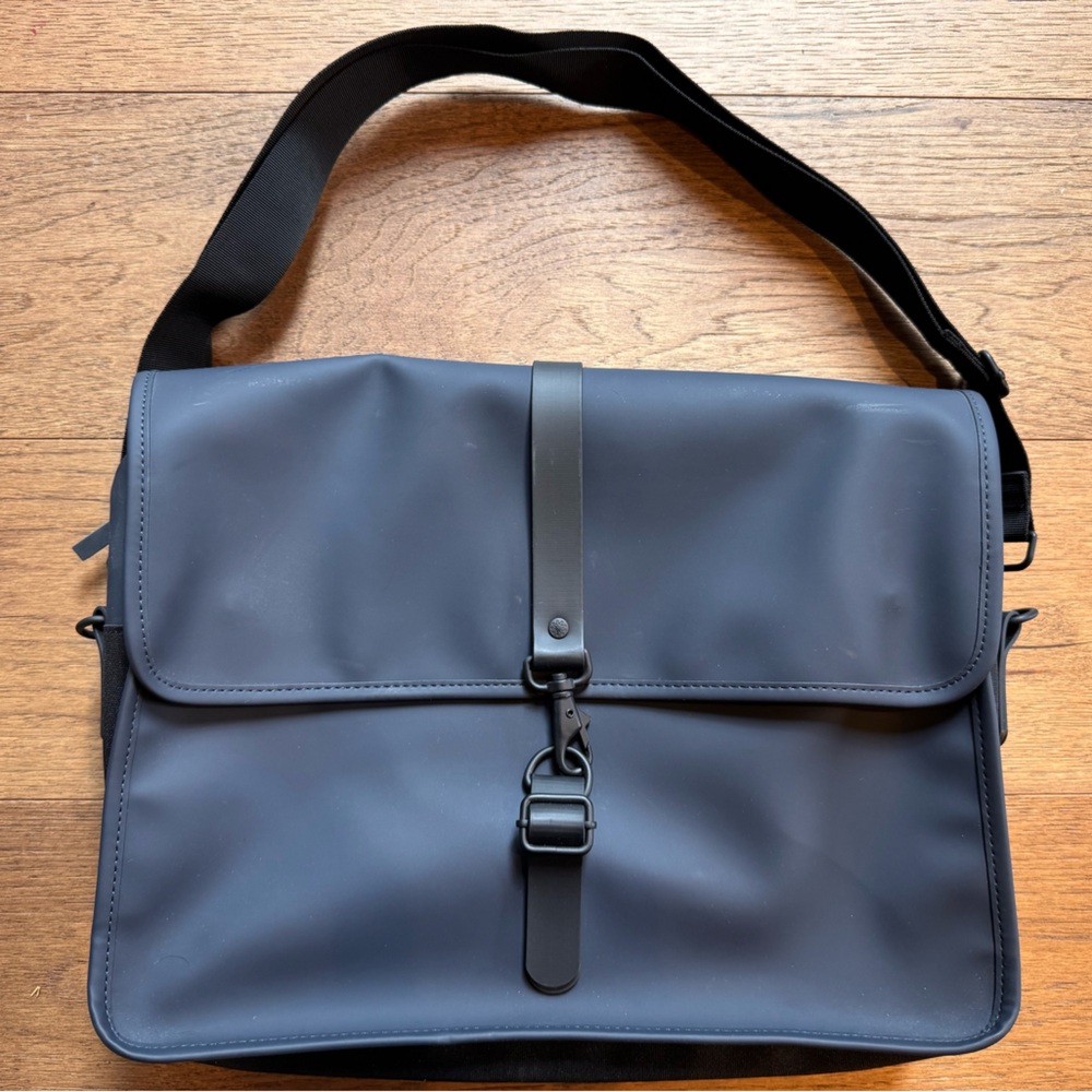 Rains Navy Blue Men's Messenger Bag